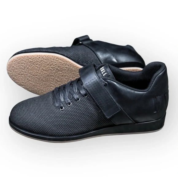 NOBULL Black Leather Lifter Shoes  7 - Picture 1 of 9